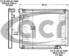 JEEP 56000529 Condenser, air conditioning